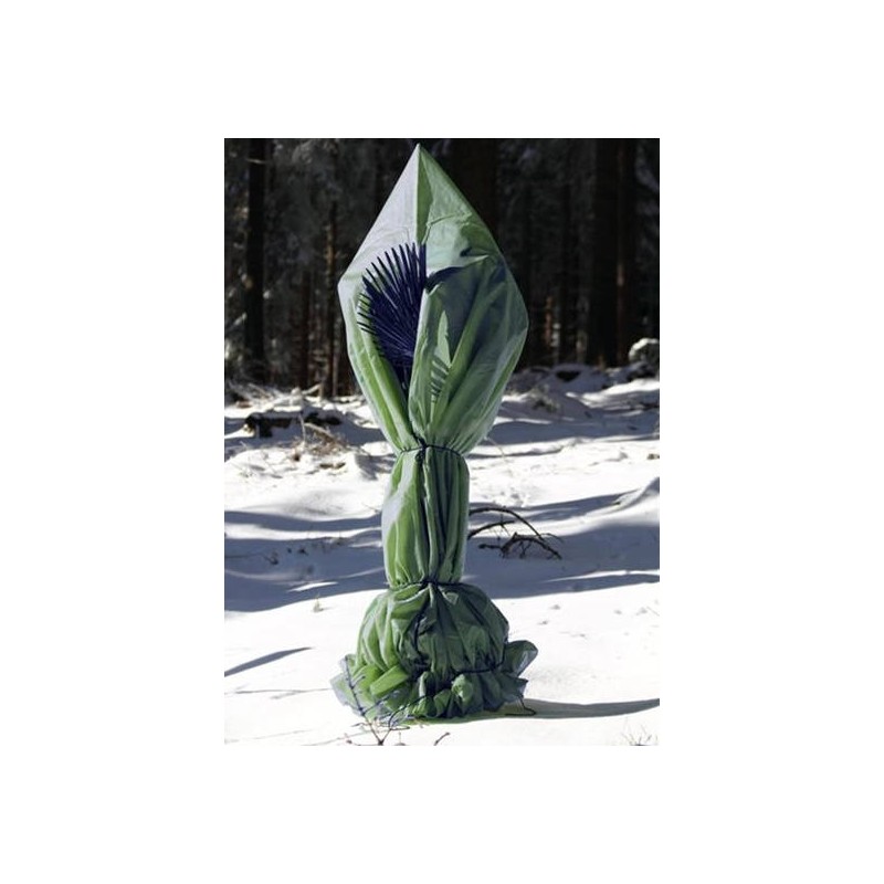 Protection Hivernale Pour Plantes XXXL 360 X 250 Cm | Non-tissé 80 G/m², Fermeture éclair Et Cordon | Pour Olivier, Palmier, Arbuste En Pot