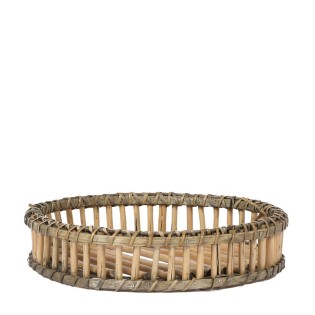 Kolibri Home | Decorative Bowl - Round Bamboo Tray Ø30Cm