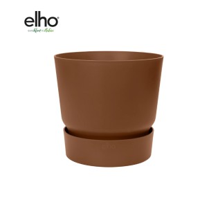 Pot Elho Greenville Round Brown - D39 X H37