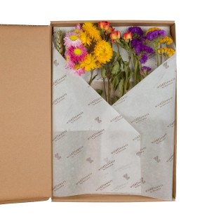 Dried Flowers - Flowers In Leterbox - Multi - 5 Pieces - ↕30Cm