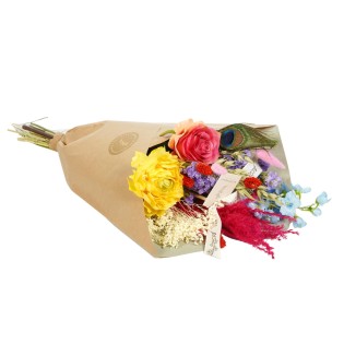 Druid Flowers & Silk - Dried & Silk Summer Party - ↕55Cm