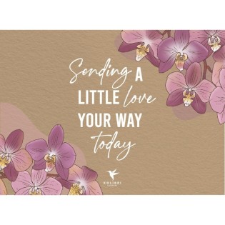 Kolibri Company - Postcard: Sending Love