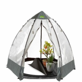 Serre tente d'hivernage Dimensions H : 200 cm - Ø 240 cm